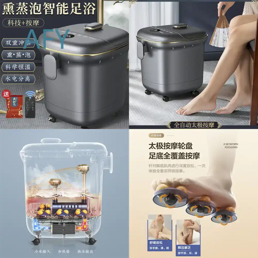 Wellness Spa And Massage - For Home Use Foot Bath Tub