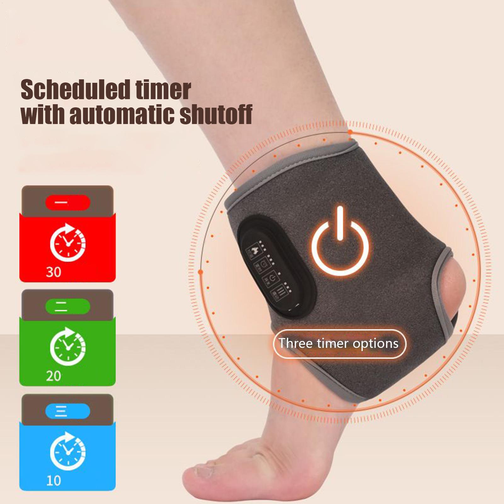 Wellness Spa And Massage - Portable Foot Massager with Heat, 3-Mode