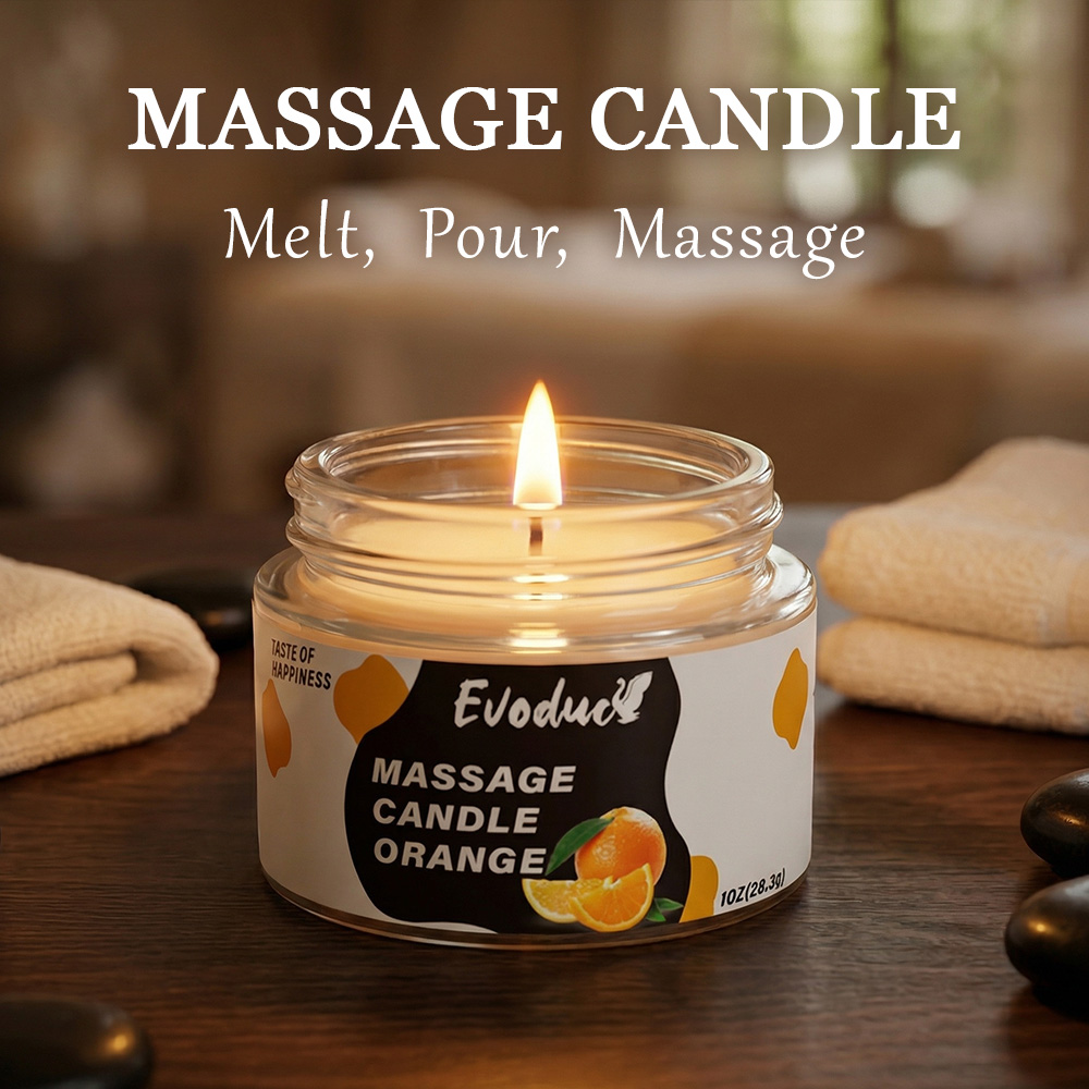 Massage Candle Melting - Massage Oil Candle Sweet Orange Soy