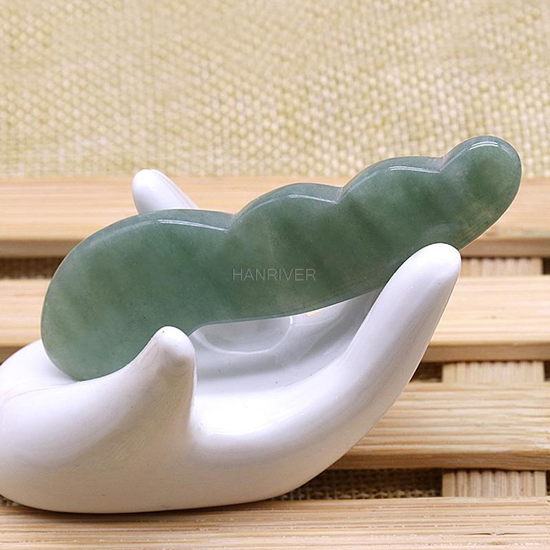 Natural Rose Quartz Jade Guash - Gua Sha Tool Rose Quartz 评论和价格