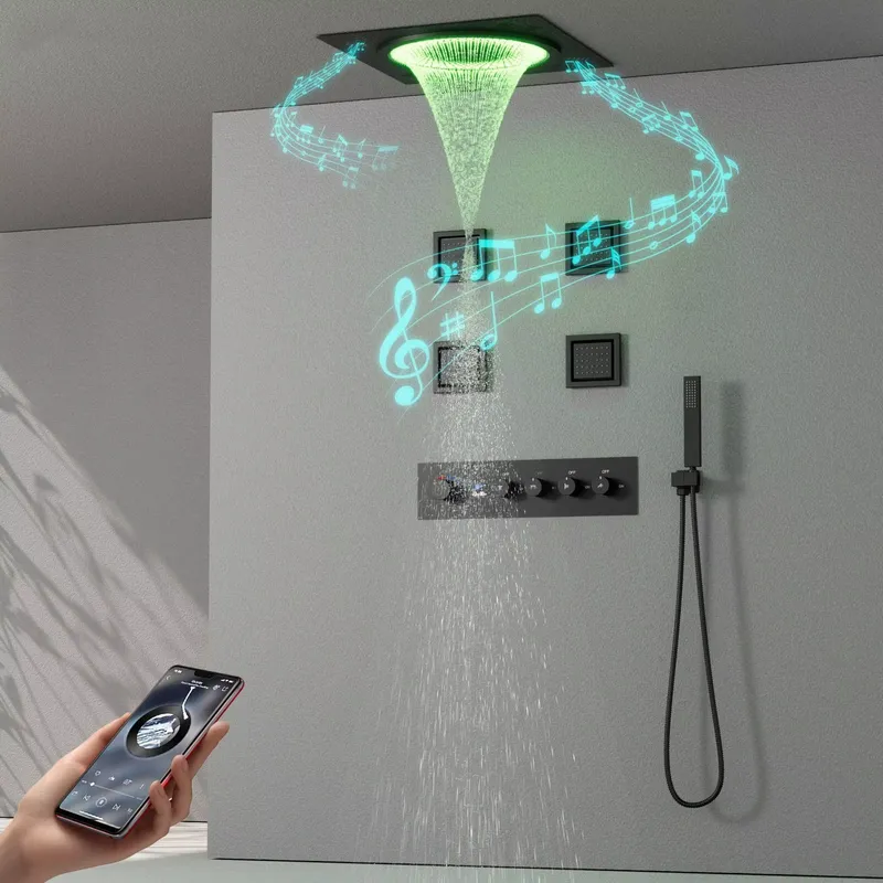 Smart LED Shower Set Bathroom  - Spa & Wellness Hotel Diament Ustroń Zdjęcia 评论和价格