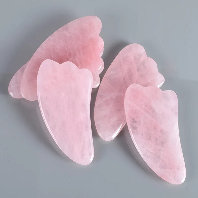 Rose Quartz Gua Sha Board Natu - Gua Sha Tool Rose Quartz 评论和价格