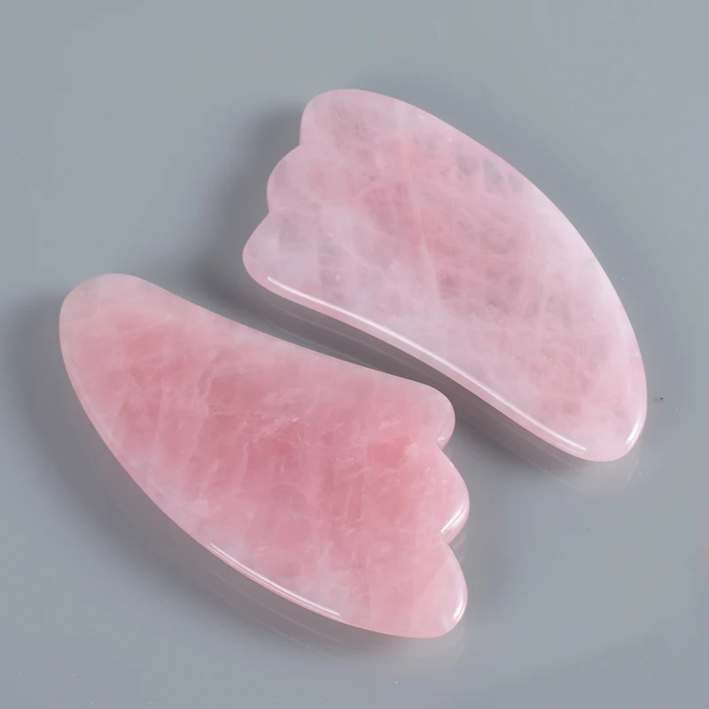 Rose Quartz Gua Sha Board Natu - Gua Sha Tool Rose Quartz 评论和价格