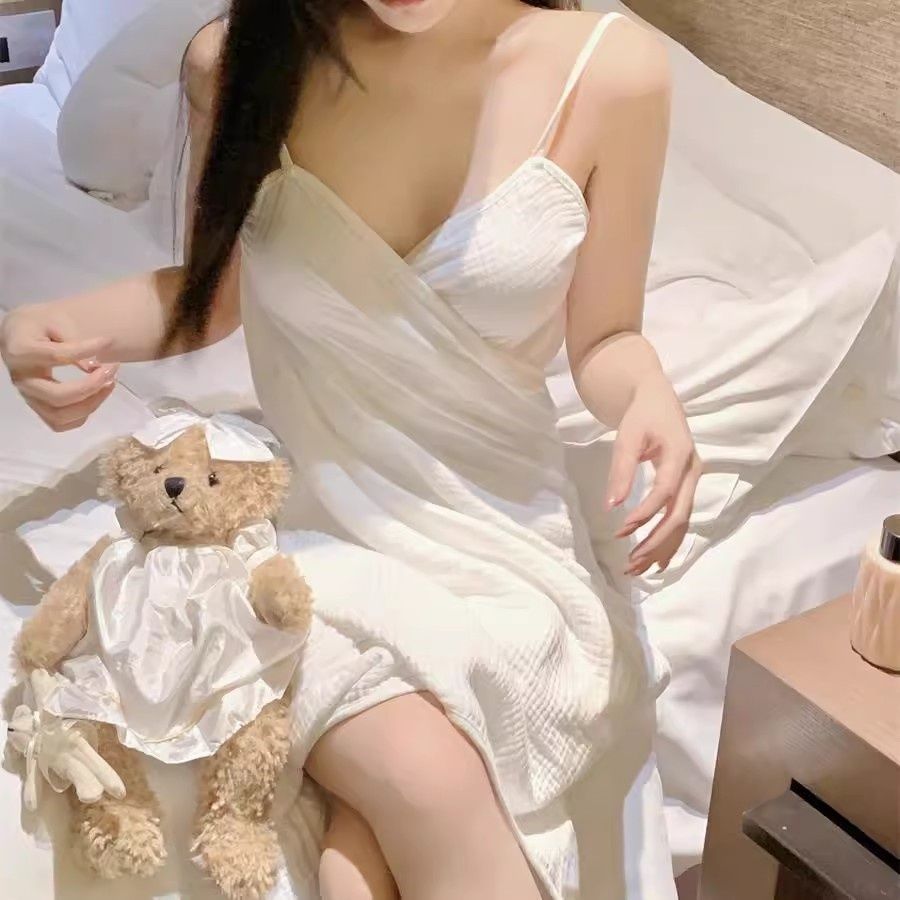 Wearable Bath Towel Dress Wome - Spa Y Wellness 评论和价格