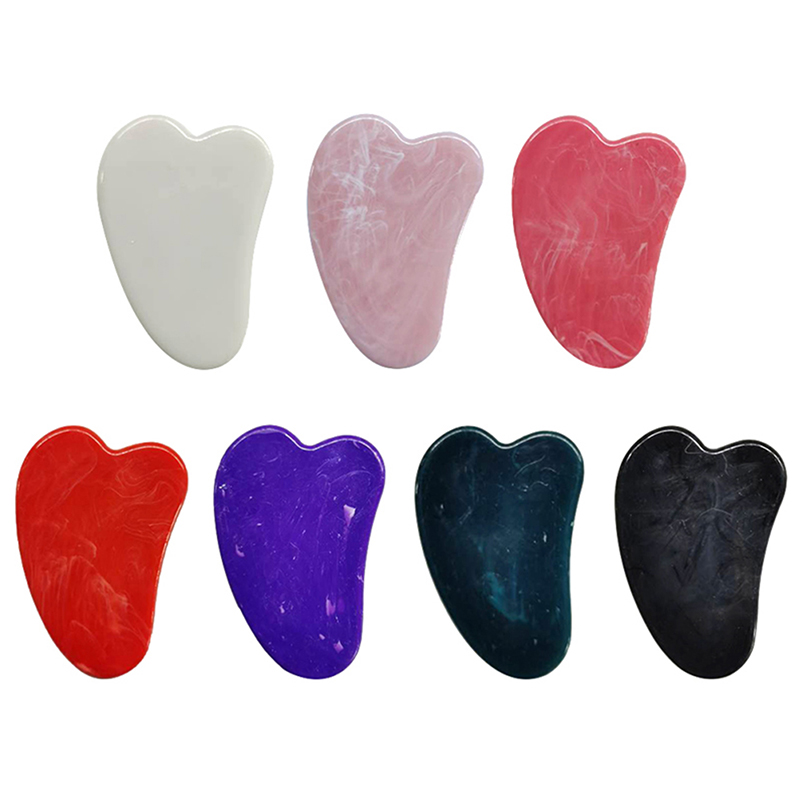 1PCS Natural Jade Stone Gua Sh - Gua Sha Tool Rose Quartz 评论和价格