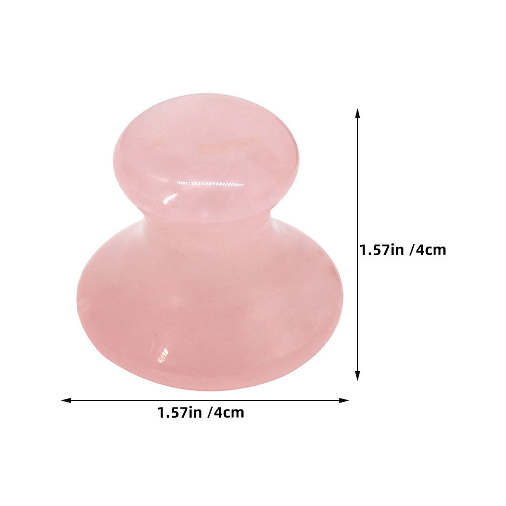 Jade Rose Quartz Gua Sha Facia - Gua Sha Tool Rose Quartz 评论和价格