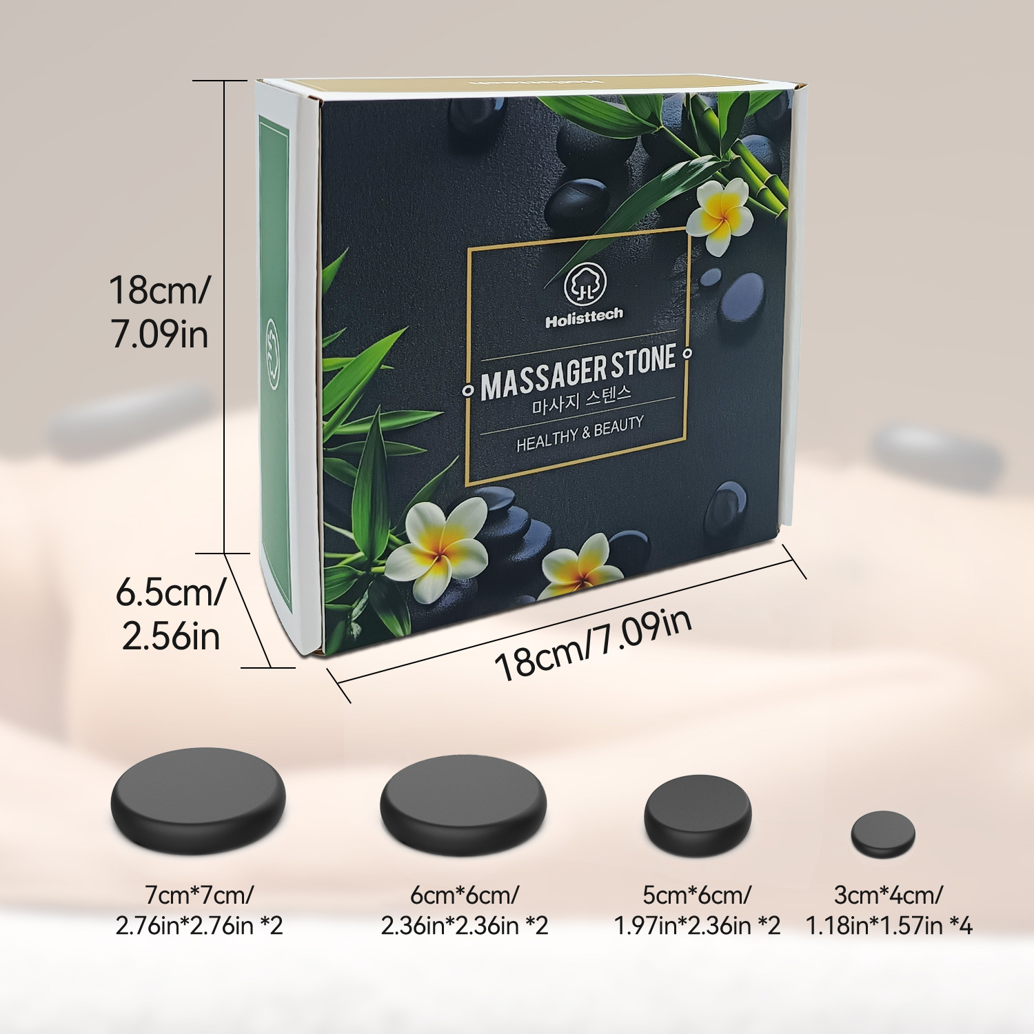 Massage Hot Stone Set,10 Piece - Spa Wellness Locations 评论和价格