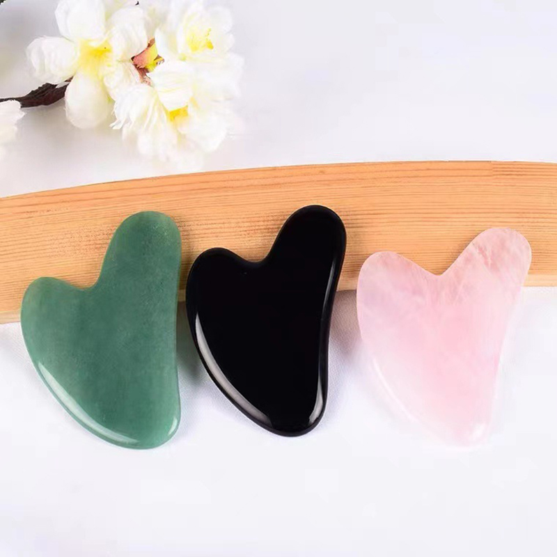 1Pc New Stone Gua Sha Massage  - Gua Sha Tool Rose Quartz 评论和价格