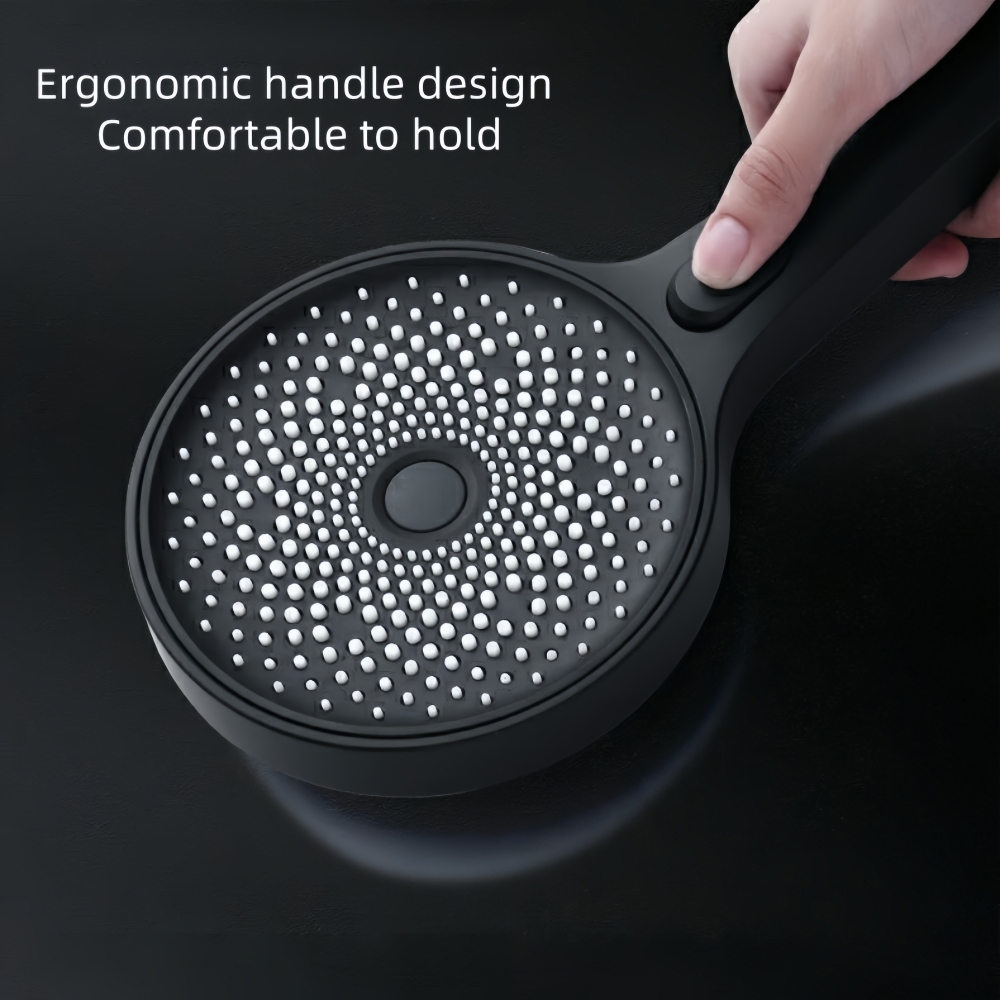 Large 130mm Handheld Shower He - Spa & Wellness Hotel Diament Ustroń Zdjęcia 评论和价格