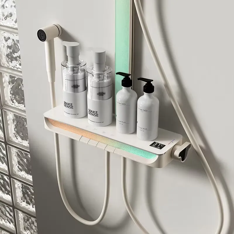 Brass Digital Waterfall Shower - Spa & Wellness Hotel Diament Ustroń Zdjęcia 评论和价格