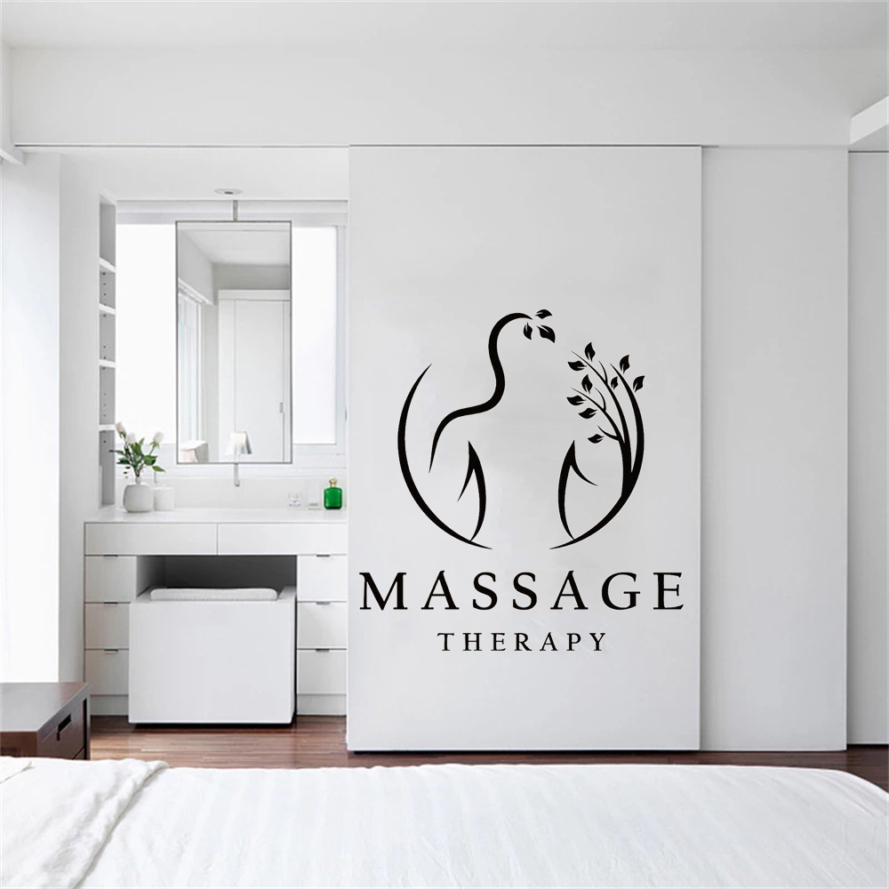 Massage Therapy Vinyl Wall Dec - Wellness Spa And Massage 评论和价格