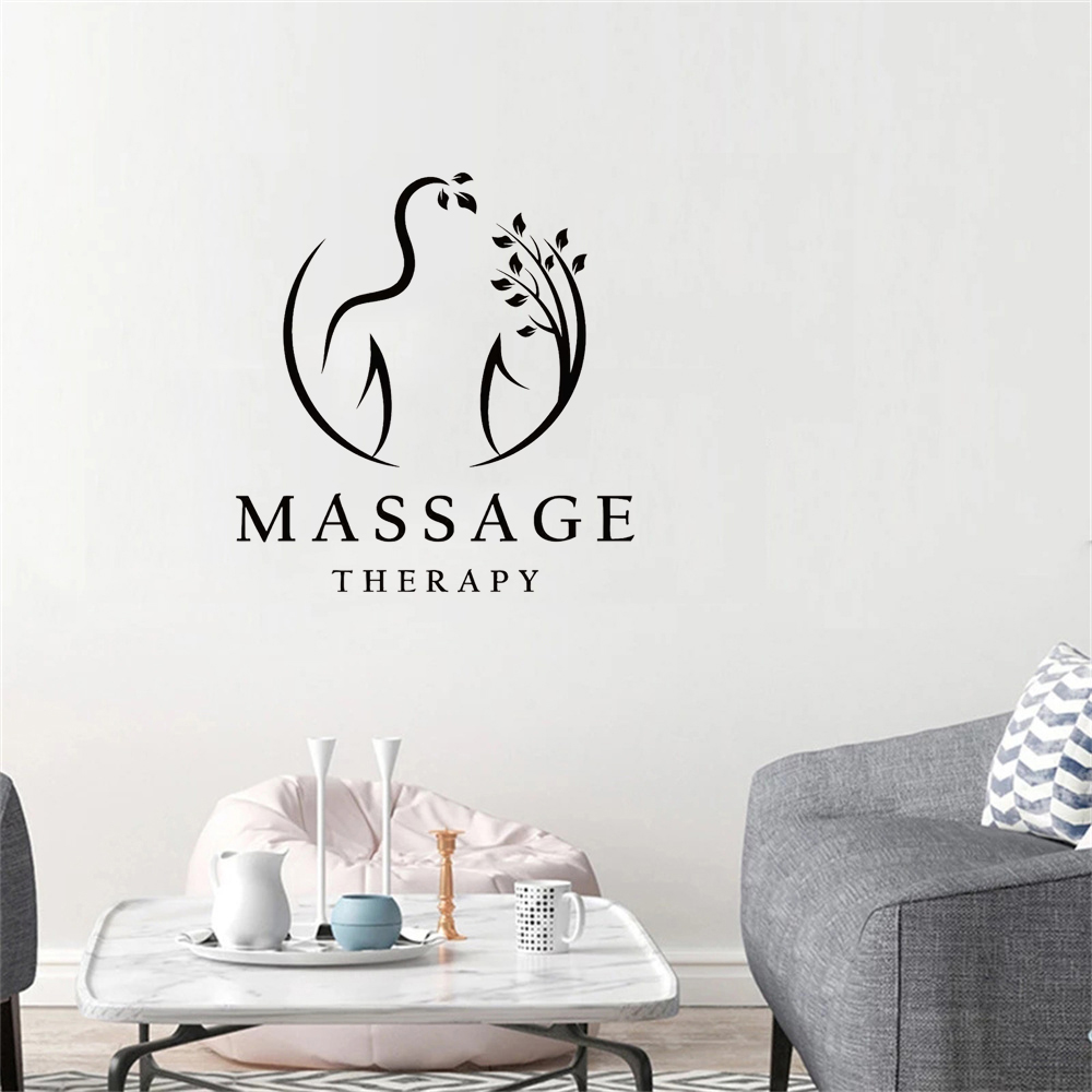 Massage Therapy Vinyl Wall Dec - Wellness Spa And Massage 评论和价格