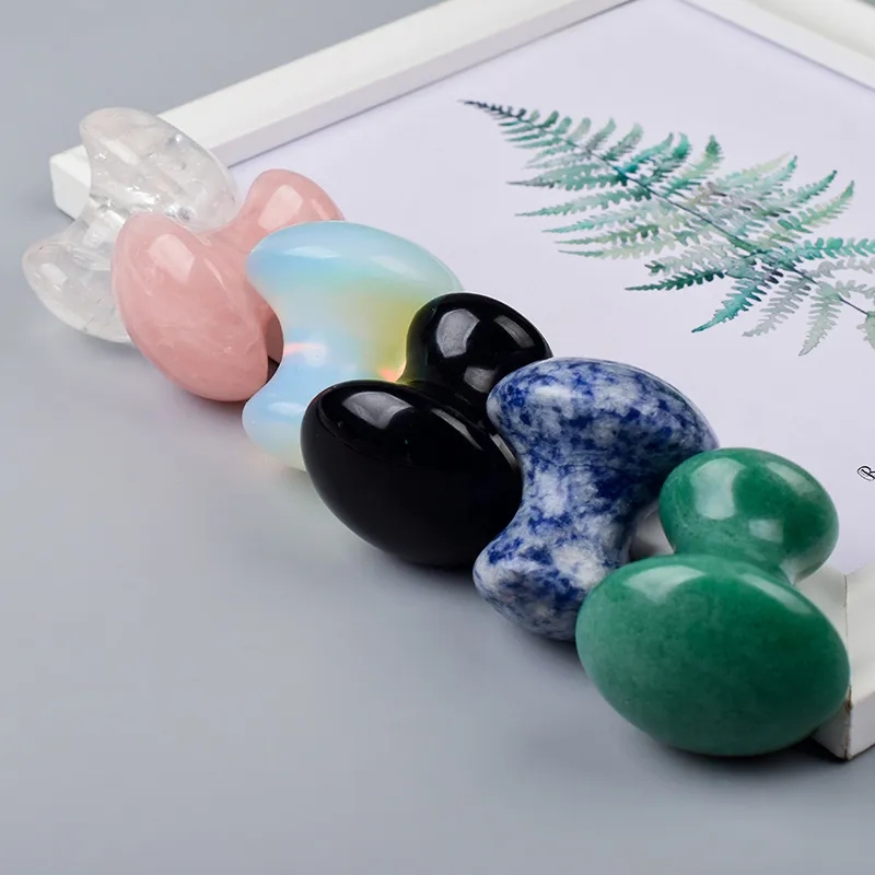 Natural Rose Quartz Gua Sha Sc - Gua Sha Tool Rose Quartz 评论和价格