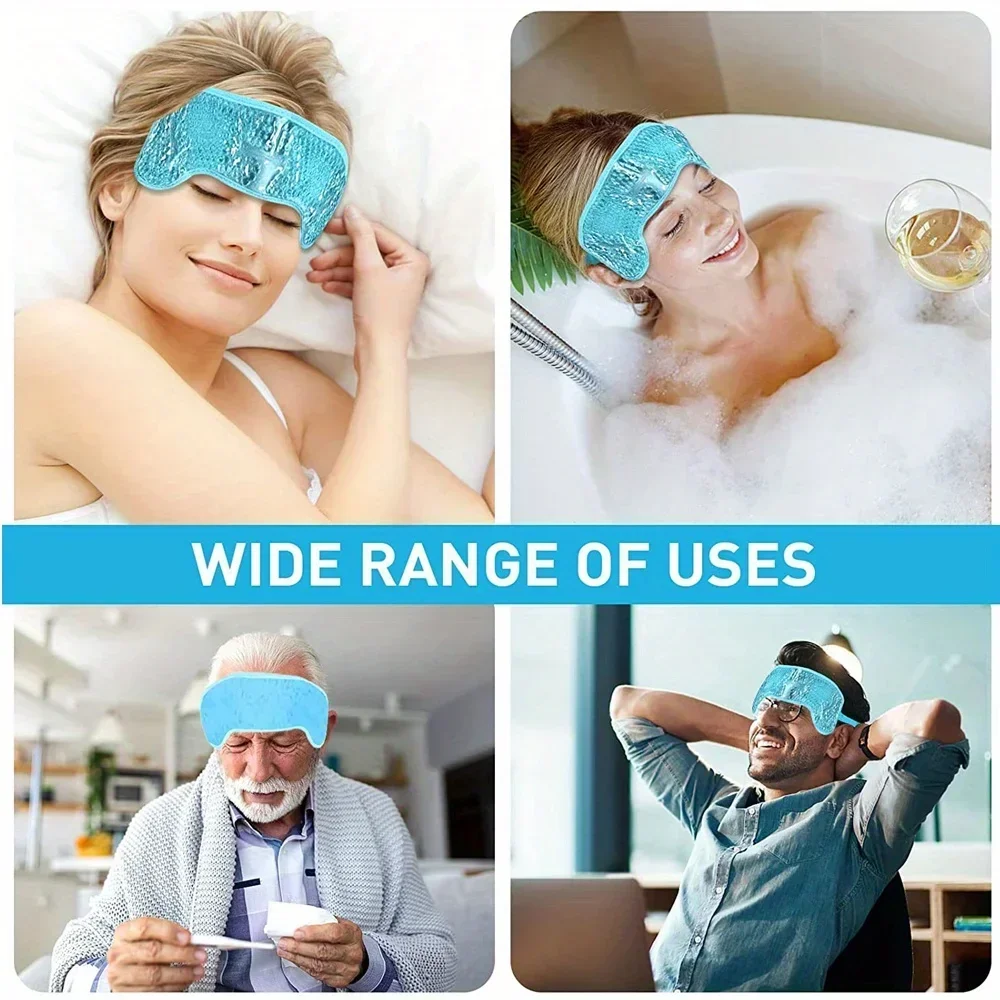 Hot/Cold Gel Bead Migraine Wra - Spa Y Wellness 评论和价格