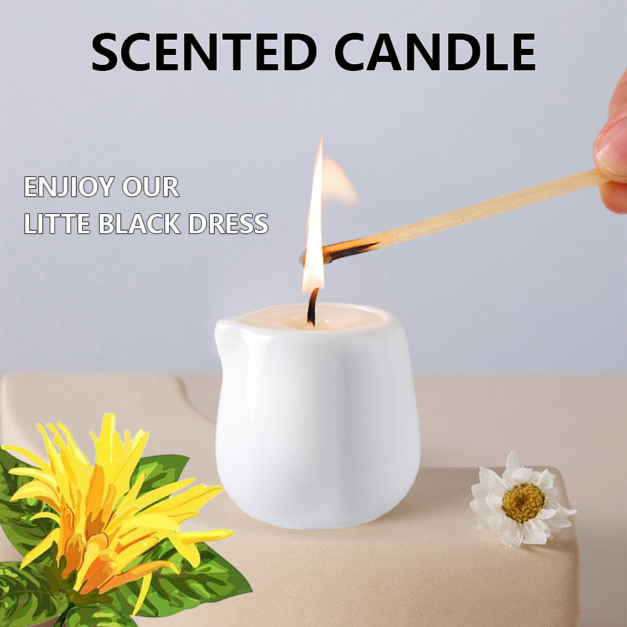Ceramic Massage Oil Candle Lit - Massage Candle Melting 评论和价格