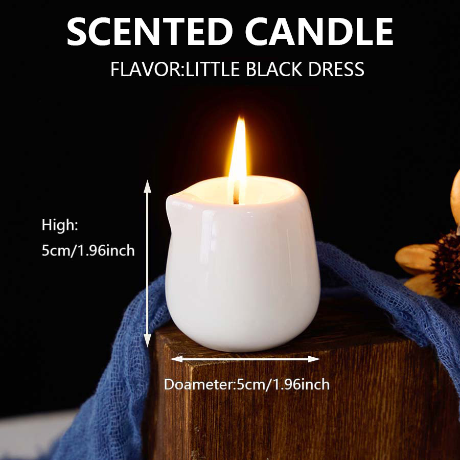 Ceramic Massage Oil Candle Lit - Massage Candle Melting 评论和价格