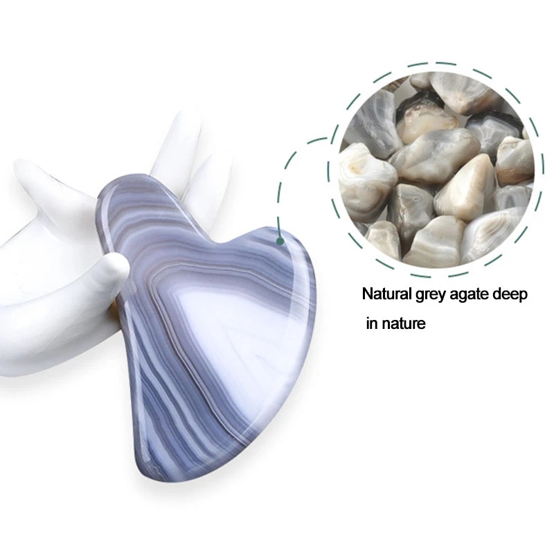 10pcs Natural Jade Gua Sha Set - Gua Sha Tool Rose Quartz 评论和价格