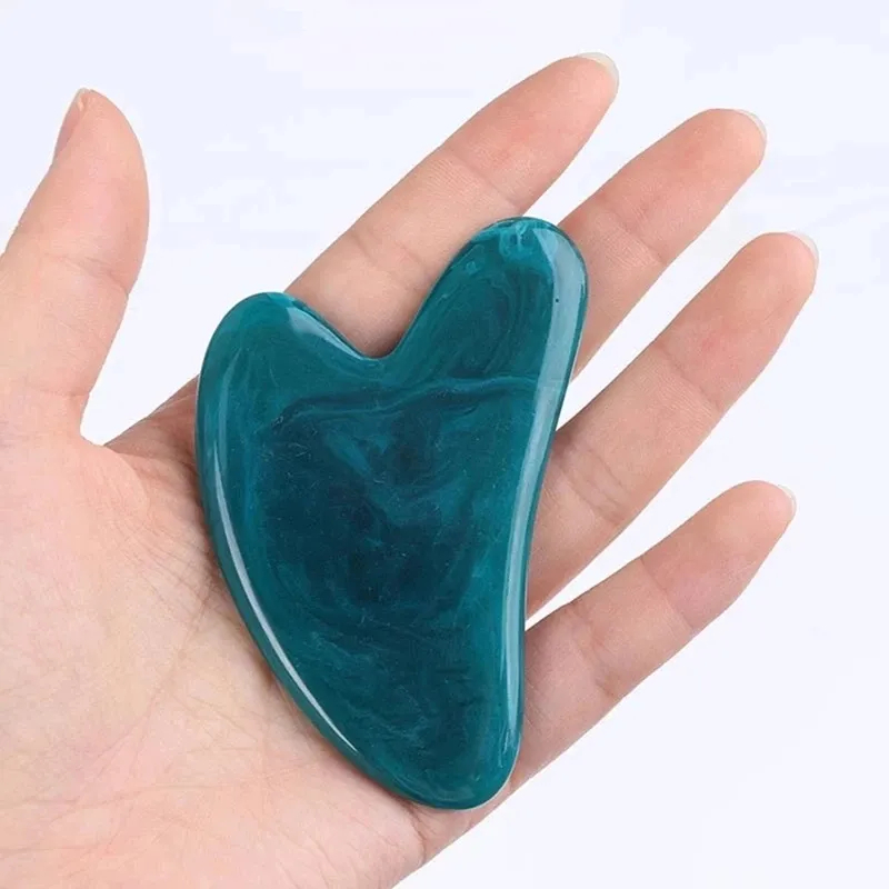 Natural Stone Jade Gouache Scr - Gua Sha Tool Rose Quartz 评论和价格