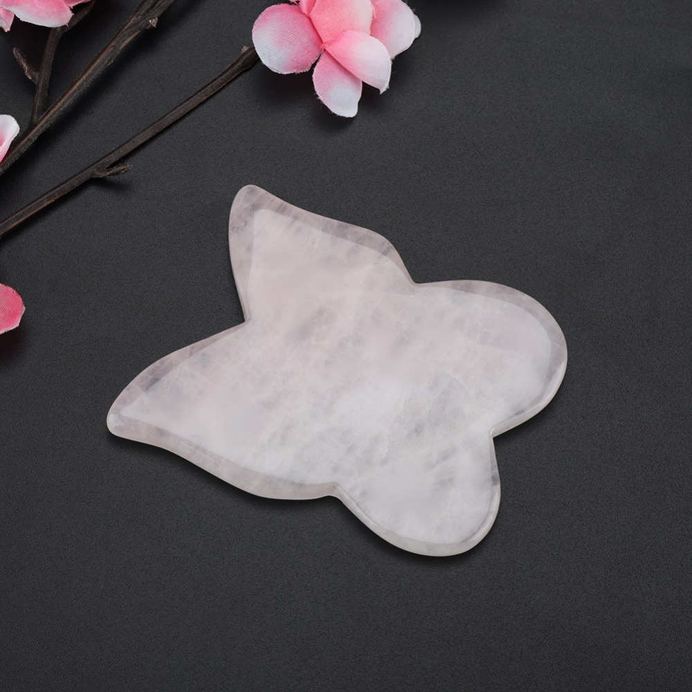Facial Kits Pink Rose Quartz M - Gua Sha Tool Rose Quartz 评论和价格