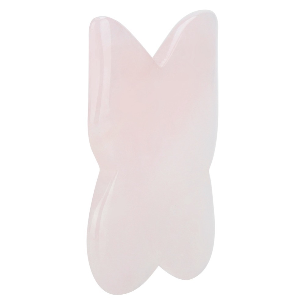 Facial Kits Pink Rose Quartz M - Gua Sha Tool Rose Quartz 评论和价格